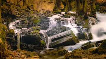 De Selke watervallen bij Harzgerode van Steffen Henze