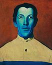 The blue man by Jan Keteleer (JanKé): A Journey Beyond the Canvas thumbnail