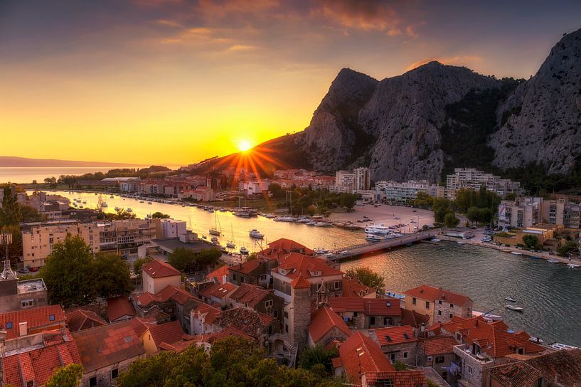 Omiš, Croatia by Adelheid Smitt