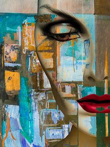 The half abstract face