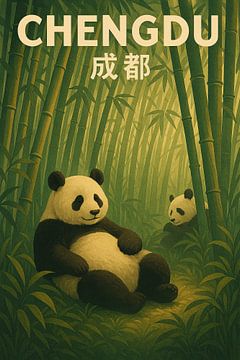 Chengdu Panda Haven - Bambuswaldgeflüster & Sanfte Tierwelt