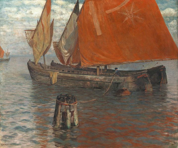 Bateaux de pêche, Franz Xaver Hoch par Des maîtres magistraux