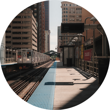 Chicago metro station van Joris Vanbillemont