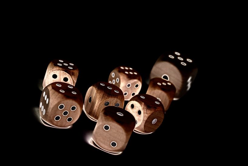 Playing dice by Michael Schuppich