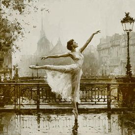 Dancing in Paris van Harry Hadders Design