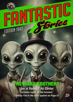 Fantastische Verhalen #12, Mars Brothers van Ted Decker