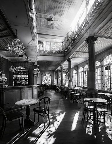 Lost Places coffee bar with two floors