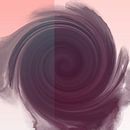 Bunte abstrakte Kunst in Pastell-Lila und Rosa von Dina Dankers Miniaturansicht