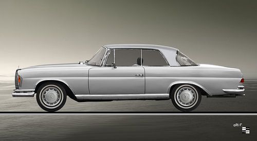 Mercedes-Benz W 111 Coupé in original colour by aRi F. Huber