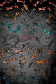 Libellules en satin sur Frans Scherpenisse