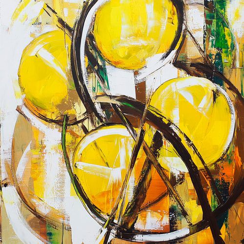 Citroen schilderij