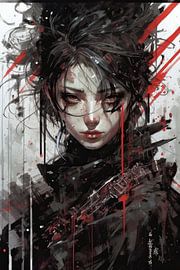 Dark Silver Witch by Eye catching paintings