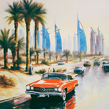 Dubai Futher 1.0 Schilderij van ComfortQ