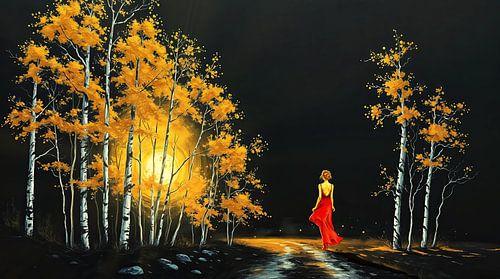 Where the Birches Glow