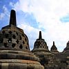borobudur stupa 3 by Henk Langerak