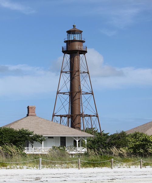 Vuurtoren Sanibel Eiland van Christiane Schulze