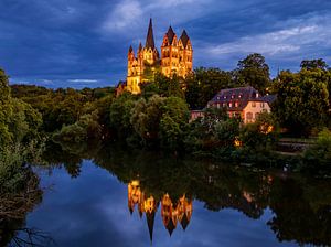 Abend in Limburg an der Lahn, Deutschland