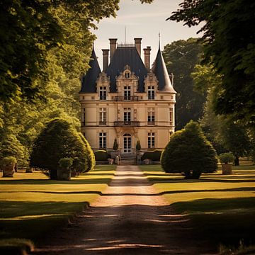 French chateau chateau by TheXclusive Art