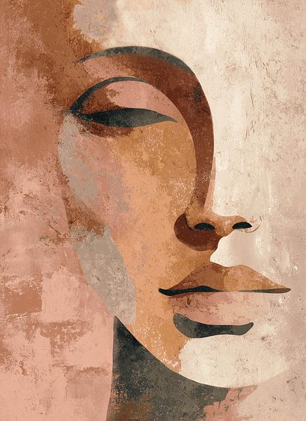 Silence of a face by Color Square