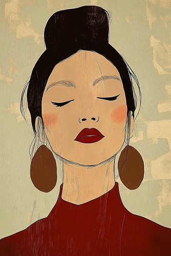 Portrait with Asian twist no.3