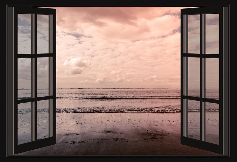View on the Westerschelde (from the window) by Fotografie Jeronimo