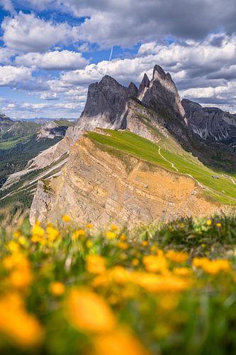 Spring in the Dolomites World Heritage Site by Achim Thomae Photography