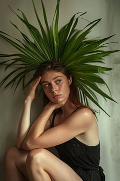 Naturally beautiful with plant hair by Poster Art Shop