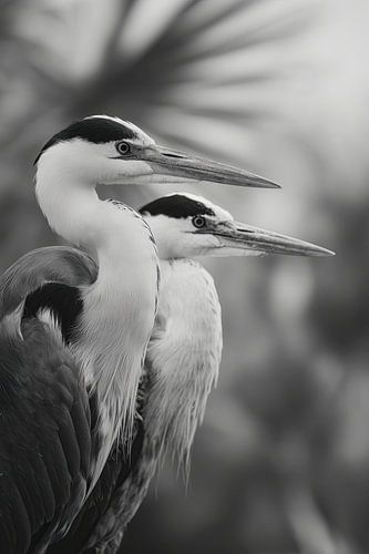 Twin Herons