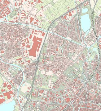 Carte de Oegstgeest