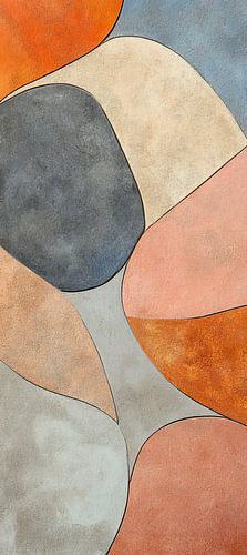 Shapes Colours | Abstract Shapes Harmony by Modern Collection