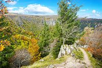 Vosges mountains in autumn colours