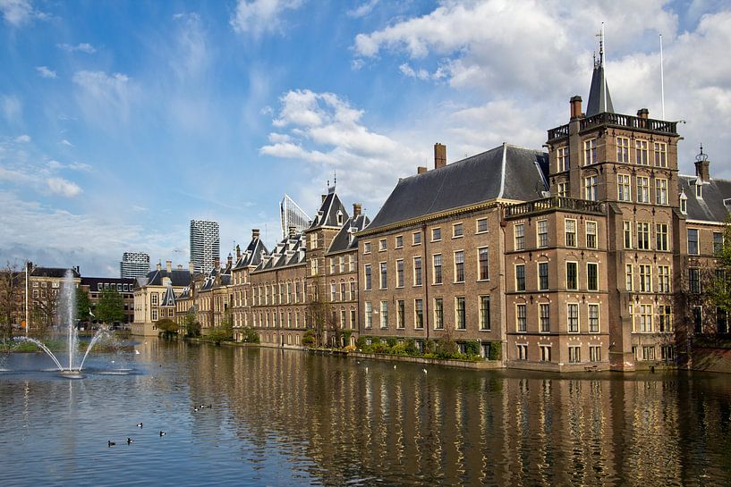 Binnenhof en Hofvijver, Den Haag van Jan Kranendonk