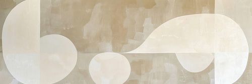 Abstraktes Panoramabild