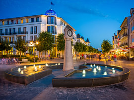 The island of Rügen – Binz in the evening by Thomas Bugdoll