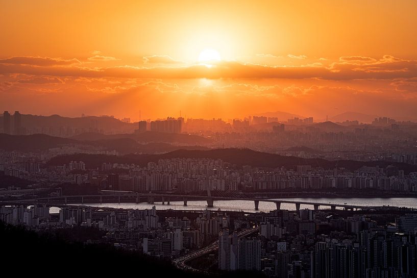Sunset over Seoul by Studio Graber