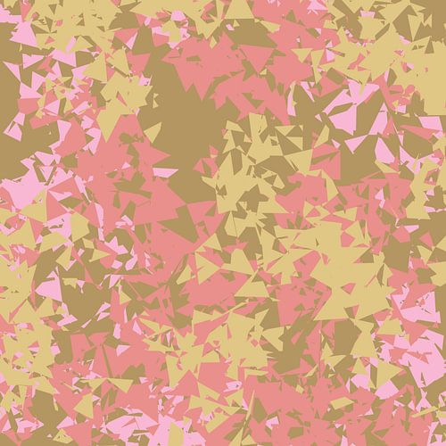 Moderne abstracte kunst. Pastelkleurstudie nr.10 Lente.