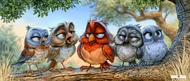 Funny Little Birds