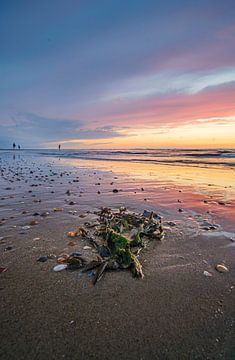 Zeeuwse kust bij Zonsondergang van Fotografiecor .nl