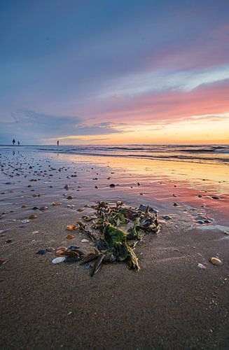 Zeeland coast at sunset by Fotografiecor .nl