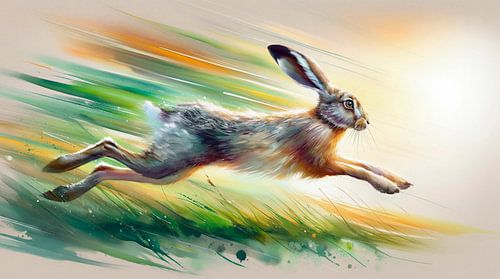 Lightning-fast hare