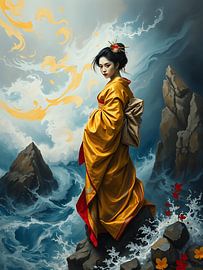 Geisha by Jolique Arte