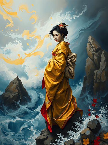 Geisha van Jolique Arte