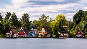 Boathouses of Mirow, Germany by Adelheid Smitt