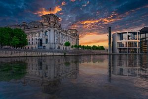 Reichstag Berlijn van Dennis Donders