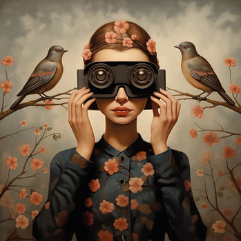 Bird watcher