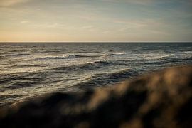 Vue de la mer du Nord sur David Heyer