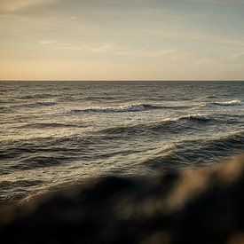 Vue de la mer du Nord sur David Heyer