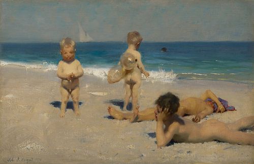 Napolitaanse kinderen die baden, John Singer Sargent