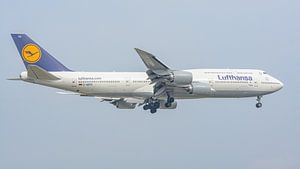 Lufthansa-Passagierflugzeug Boeing 747-8.