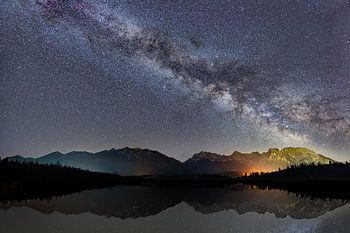 Milky Way above the Barmsee